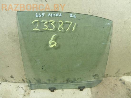 Стекло заднее L Nissan Micra K12
