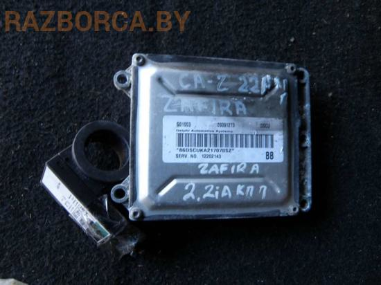 Блок управления двигателем Opel Zafira A Блок управления двигателем Opel Zafira A